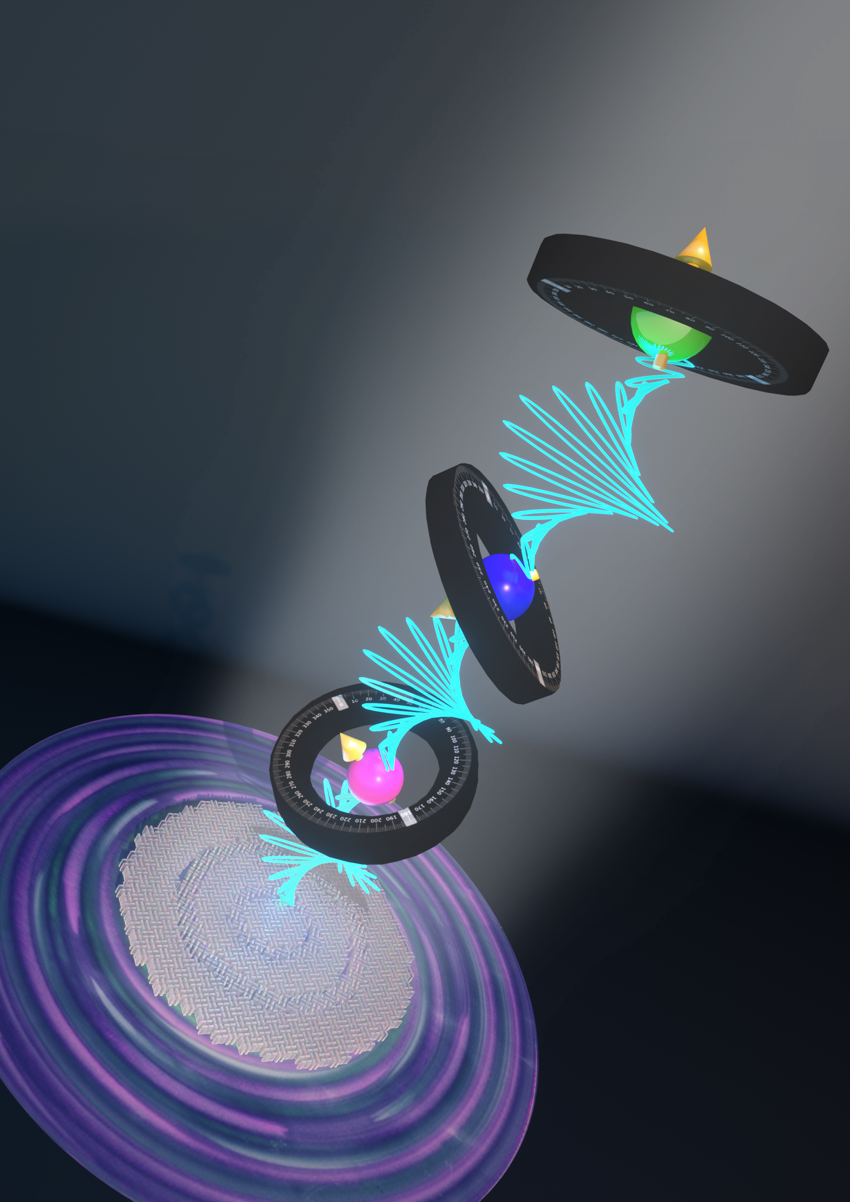 Programming polarization in 3D