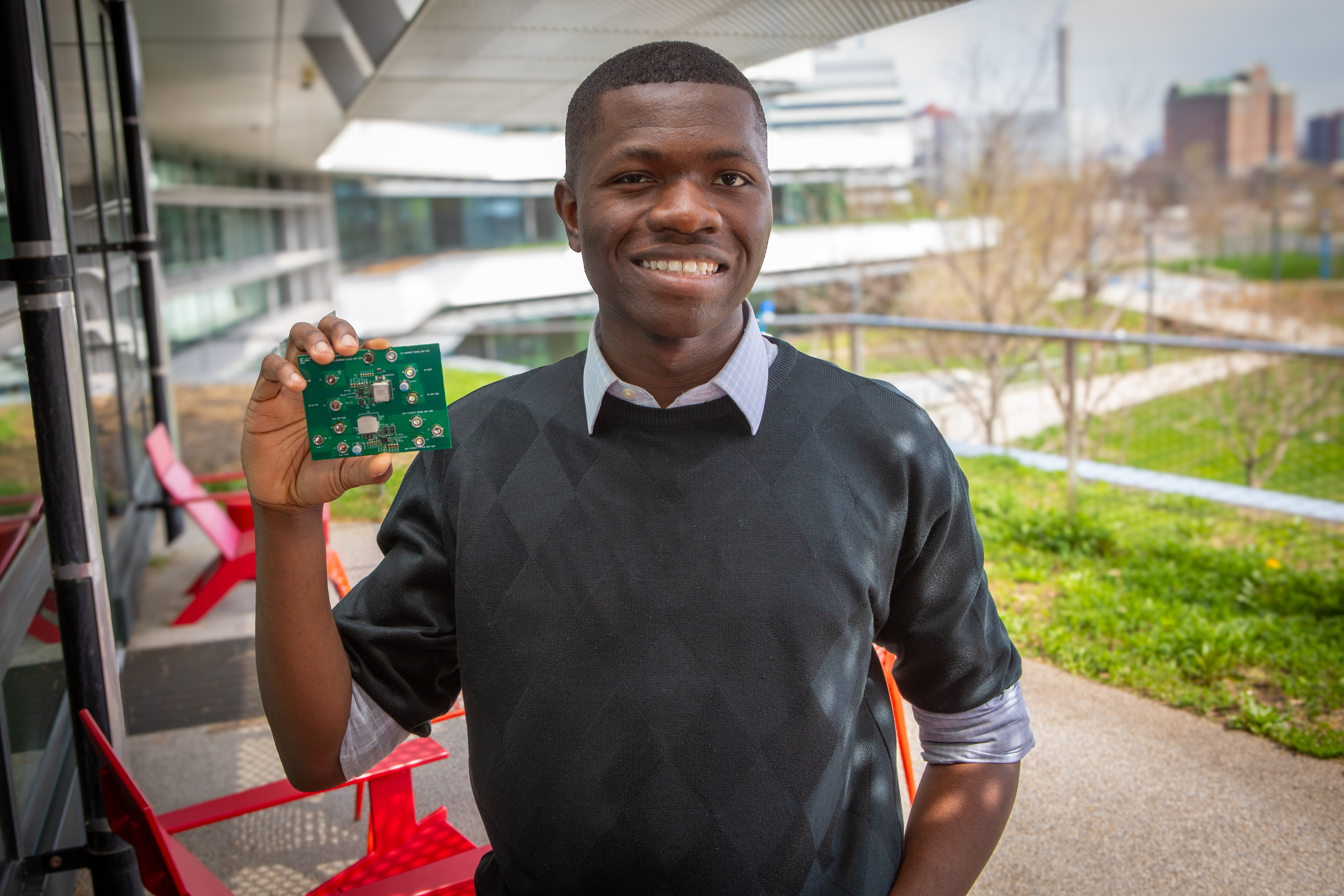 Harvard SEAS student Ike Ogbu