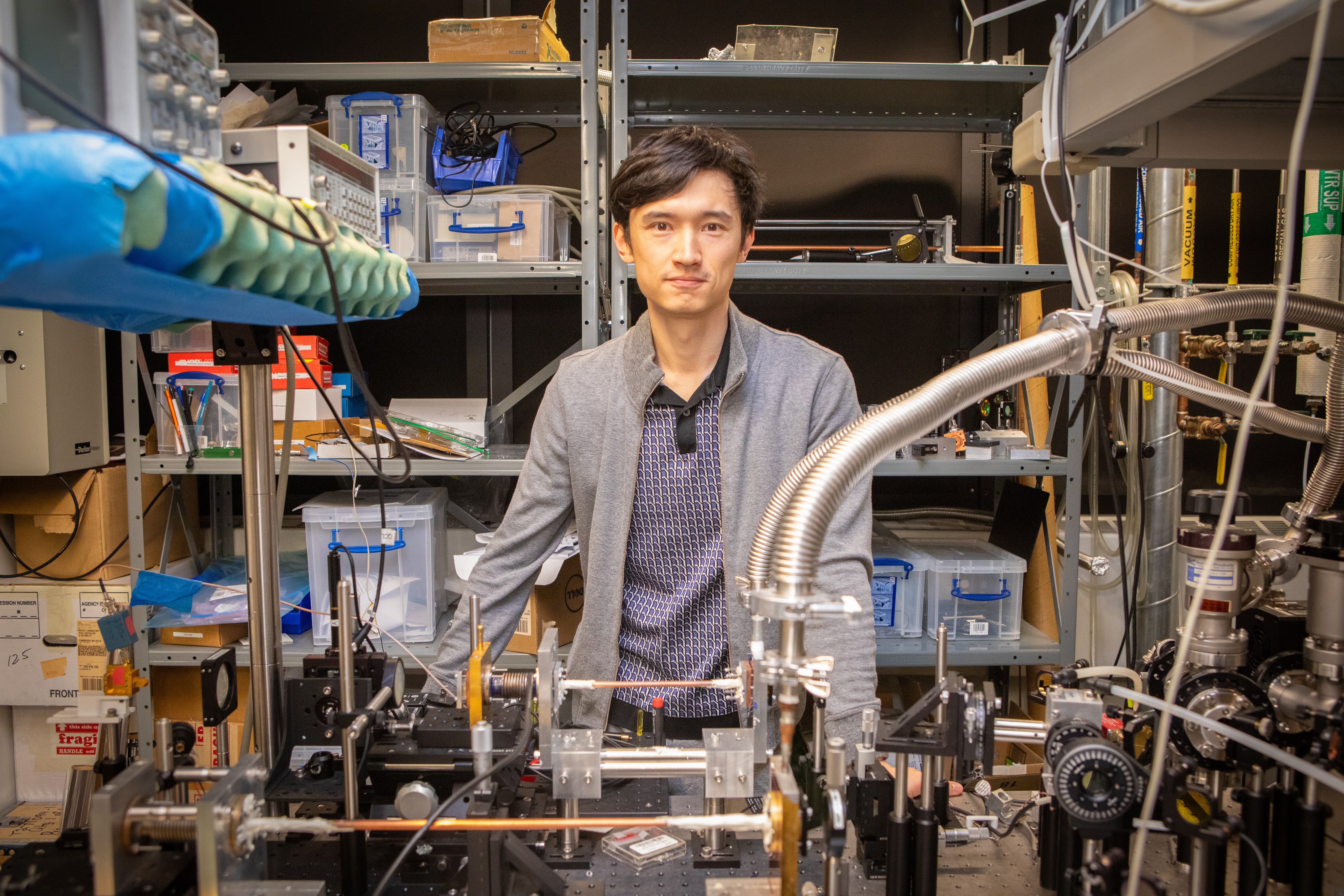 Harvard SEAS student Arman Amirzhan