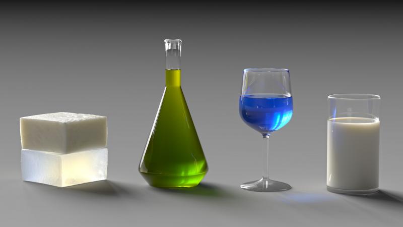 examples of translucent objects