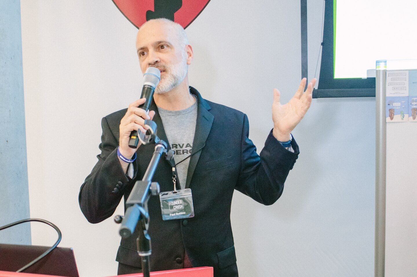 Paul Bottino speaks at FounderCrush 2022