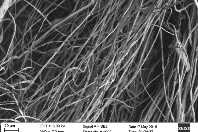 image of the nanofibers