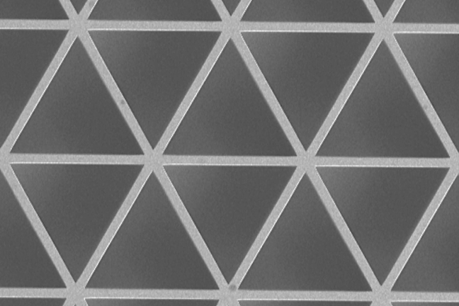 image of a triangle lattice 