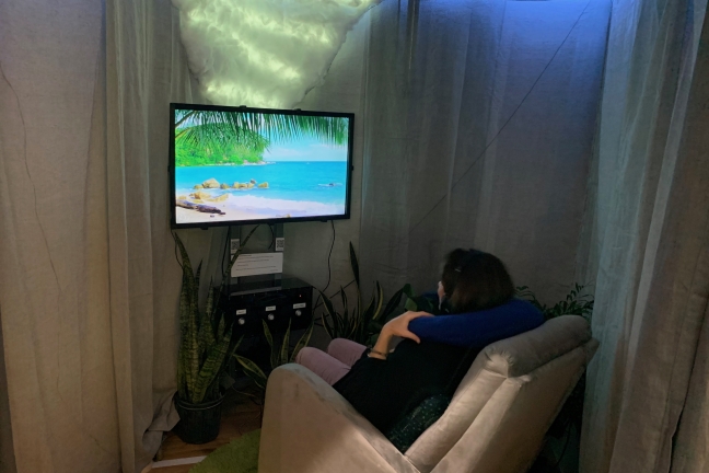 ES96 immersive relaxation room