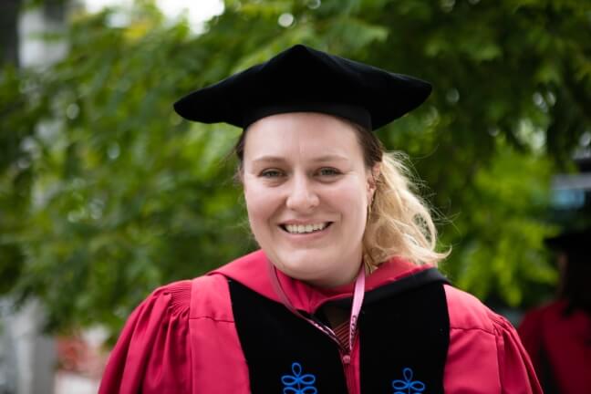 Jordan Kennedy, Ph.D. in materials science and mechanical engineering