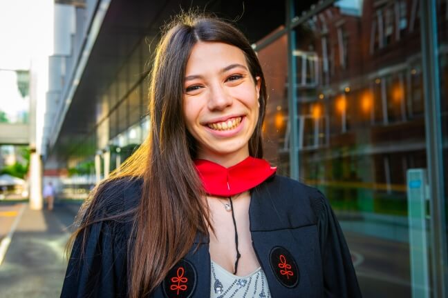 Harvard SEAS student Maria Emilia Mazzolenis