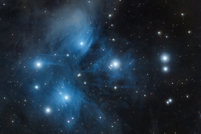 Pleiades star cluser