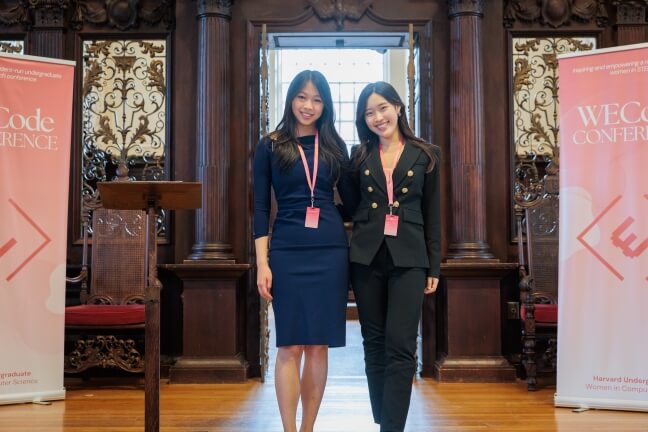 Harvard SEAS students Kyra Mo and Sein Yun