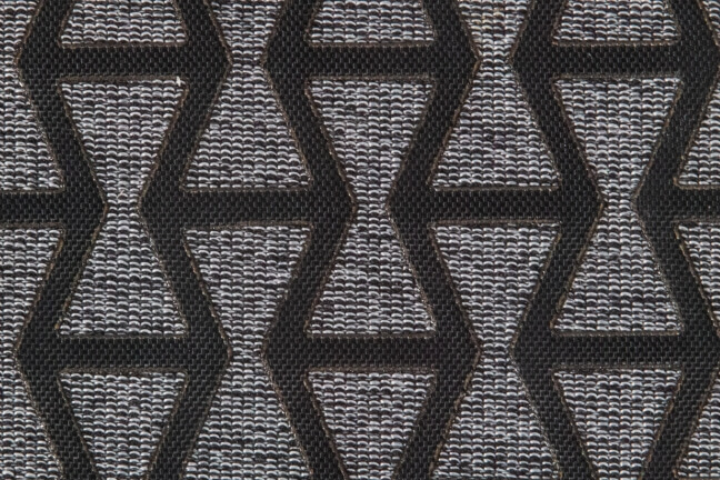 dimpled metamaterial in hourglass pattern