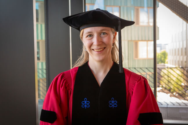 Elle Weeks, Ph.D. in applied math
