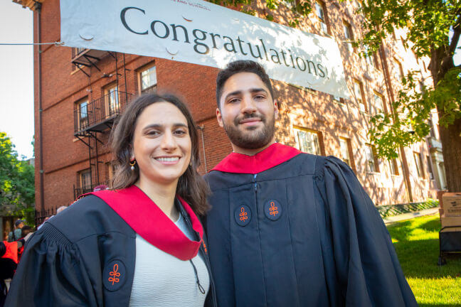 Elena Ghazi & Hadi Khalaf, S.M. in computer science