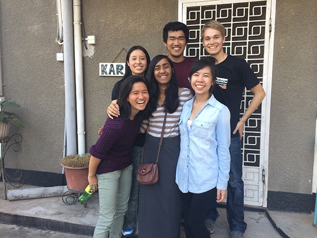 Alisa Nguyen in Tanzania with Tech in the World team