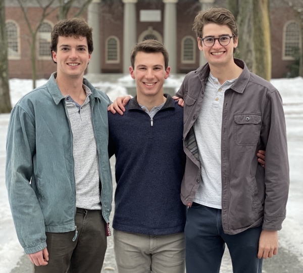 Distributed Spectrum co-founders Alex Wulff, Isaac Struhl and Ben Harpe