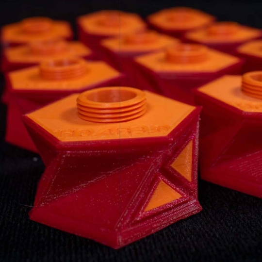 image of individual origami modules