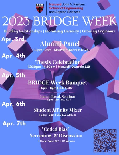 Schedule for BRIDGE Week 
