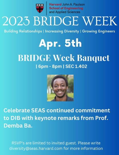 BRIDGE Week Banquet Flyer 