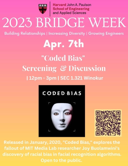 Coded Bias Discussion Flyer 