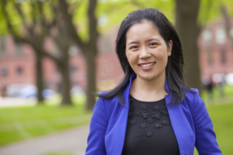 portrait of Na Li, professor in electrical engineering at Harvard