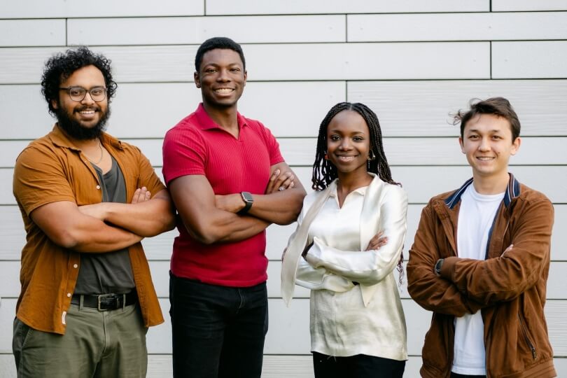 Harvard start-up Halo Braid co-founders Yinka Ogunbiyi and David Afolabi