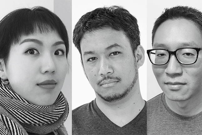 Ting creators Berlynn Bai, Togo Kida, and Lou Zhang