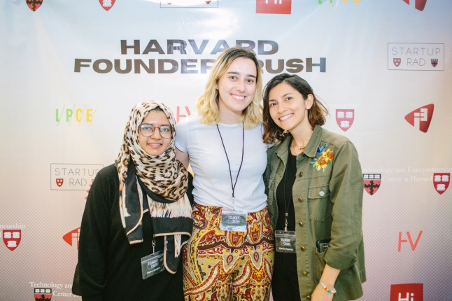 LPCE Launch Fund Award winners Sapna Saleem, Nicole Kagan and Monica Figueroa