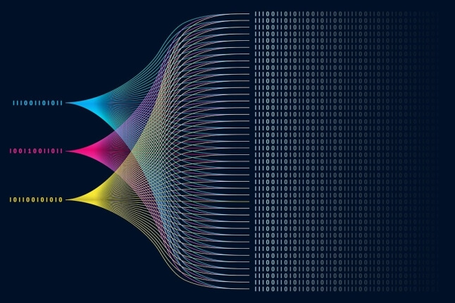 Decorate image of data 
