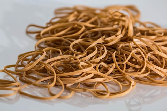 rubber bands