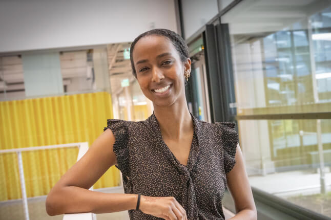 Harvard SEAS student Saron Meressi