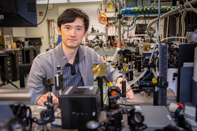 Harvard SEAS student Arman Amirzhan
