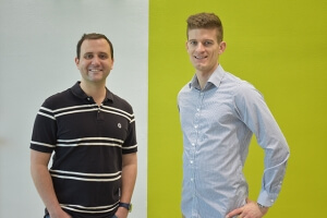 RESE co-founders Matt Fernandes (left) and Florian Berlinger