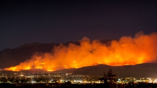 image of wild fire
