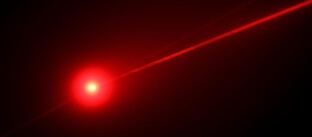image of laser beam