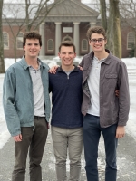 Distributed Spectrum seniors Alex Wulff, Isaac Struhl and Ben Harpe