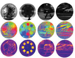 image of pictures taken by the polarization camera