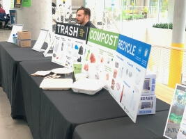 Scene from the SEAS Sustainability Fair