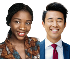 Juliet Nwagwu Ume-Ezeoke, S.B. ‘21, and Jimmy Lin, A.B. ‘22