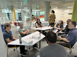 Scene from &quot;A Forced Reckoning,&quot; a SEAS workshop about Harvard and the Legacy of Slavery