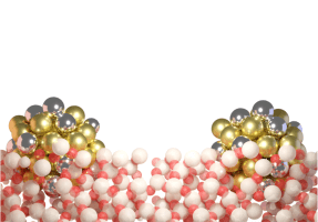 image of nanoparticles further apart