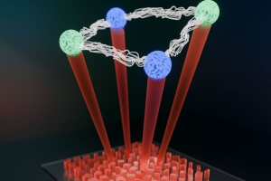 artistic representation of metasurface quantum graphs
