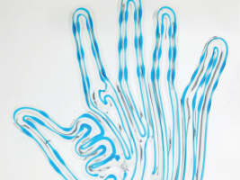 soft robotic 3D printed hand